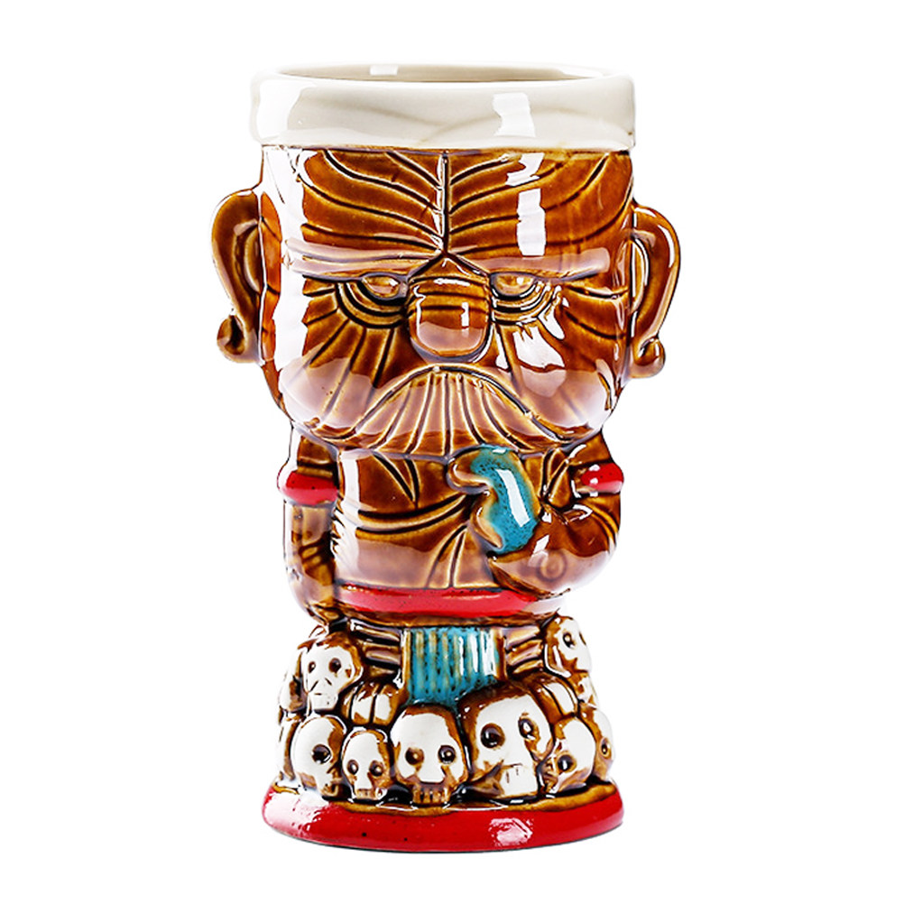 Wine Beer The Whiskey - 1Pcs Ceramic Totem Wine Cup Large