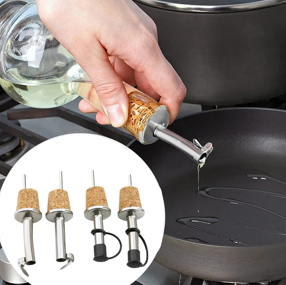 Wine Beer Spirit - 1PC Red Wine Cork Pourer Stainless