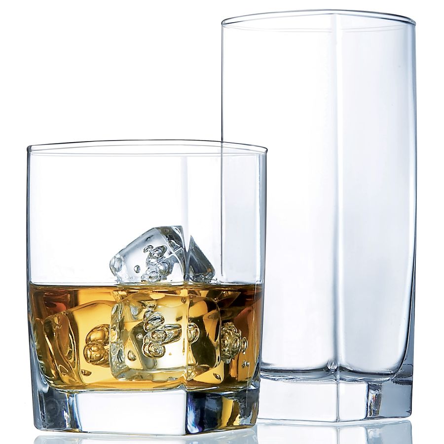 Everyday Drinking Glasses Set  - Wine Beer The Whiskey recension och pris