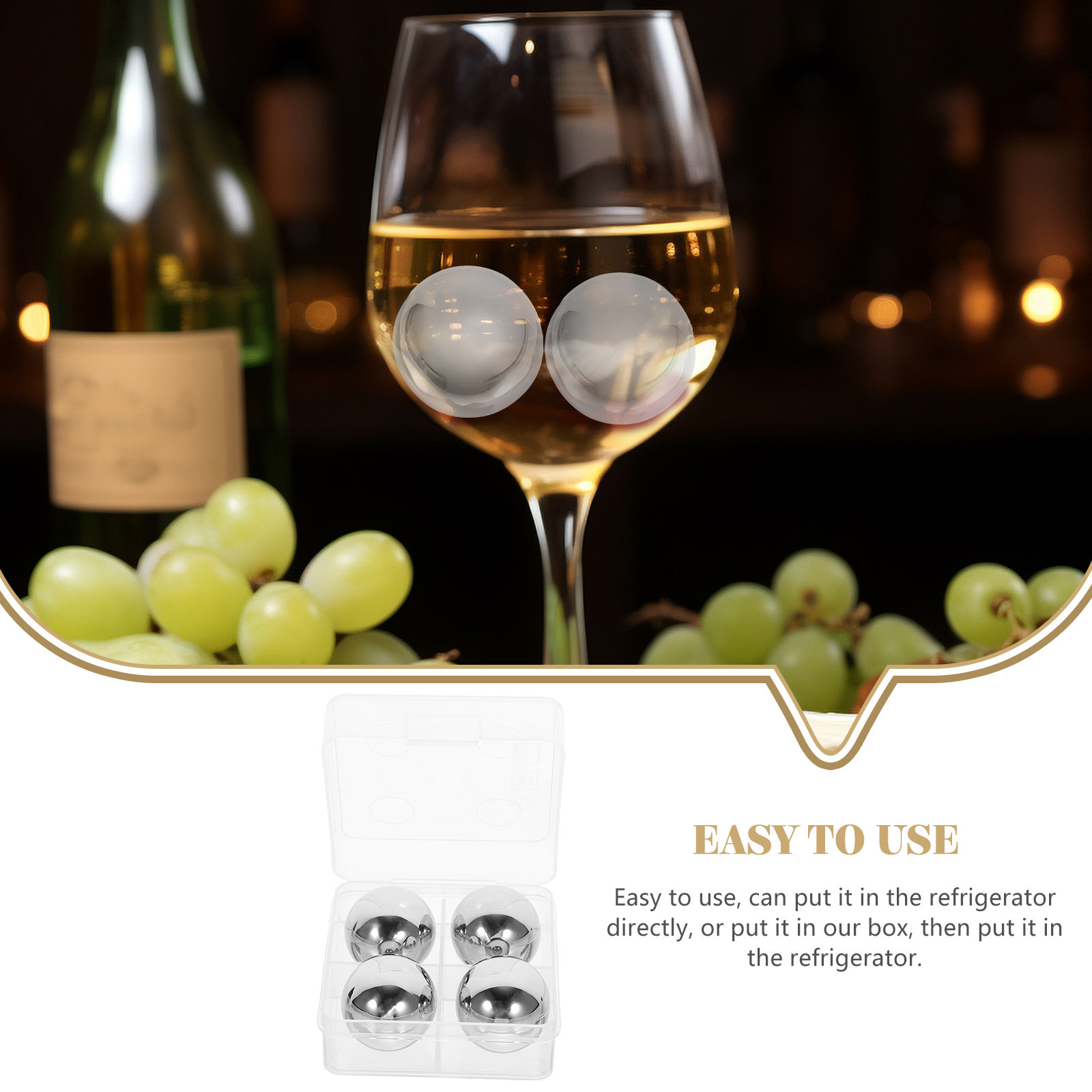 5Pcs Stainless Steel Whiskey S - Wine Beer The Whiskey recension och pris