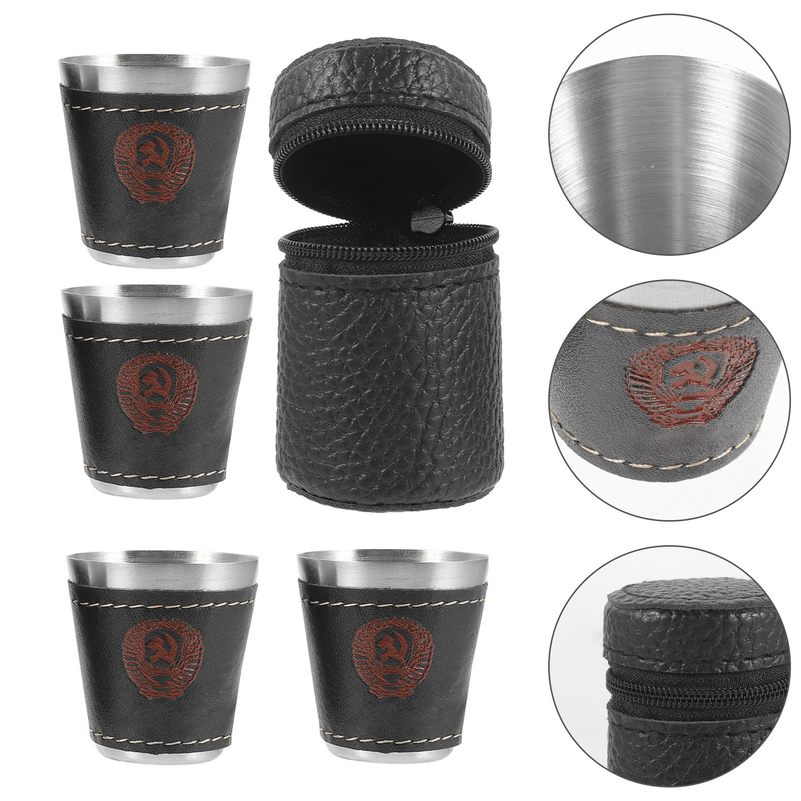 1Set Stainless Steel Wine Cup  - Wine Beer The Whiskey recension och pris