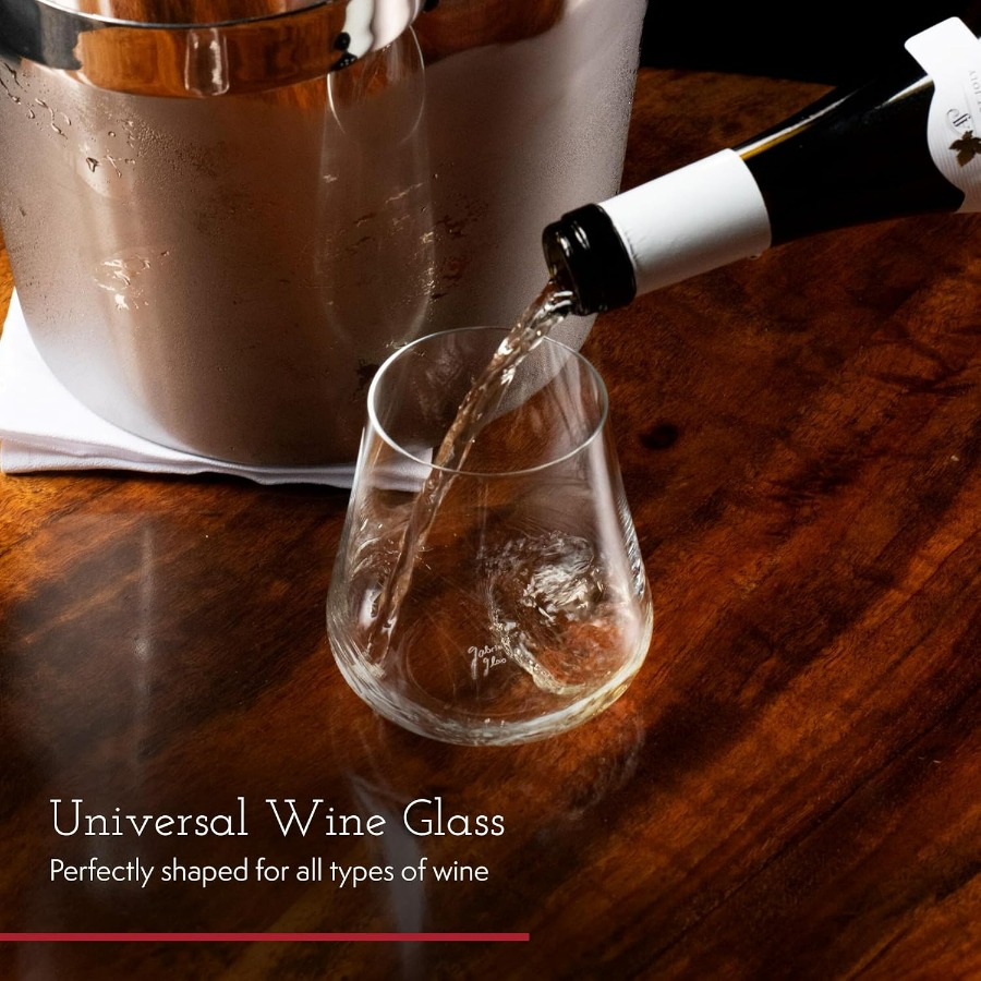 Stemless Crystal Wine Glasses  - Wine Beer The Whiskey recension och pris