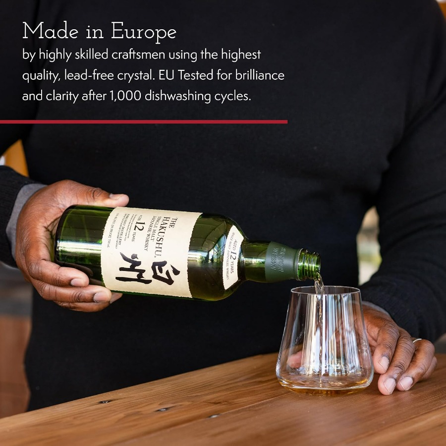 Stemless Crystal Wine Glasses  - Wine Beer The Whiskey recension och pris