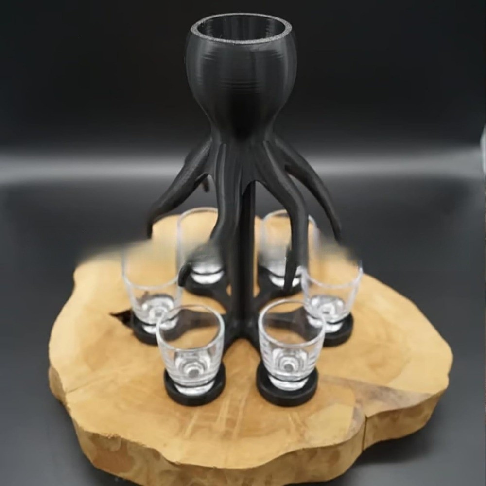 8 Holes 3D Printing Wine Distr - Wine To Beer To Liquor recension och pris