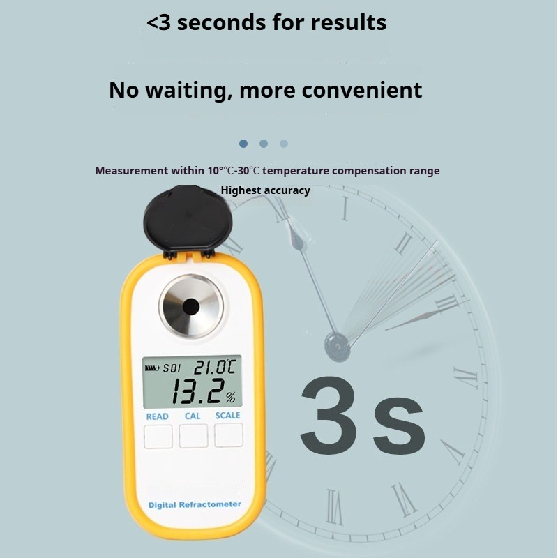 Digital Alcohol Refractometer  - Wine Beer Spirit recension och pris
